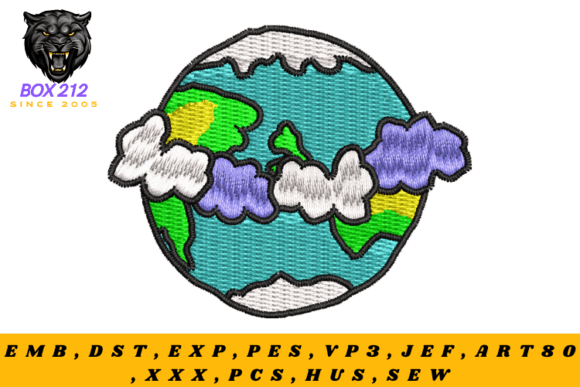 Globe Embroidery Design Review for Gifts