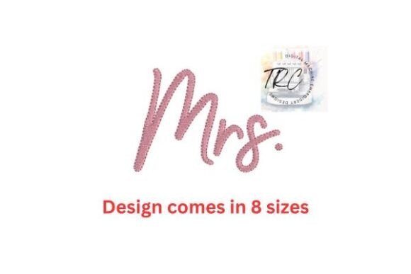 Mr Script Embroidery Design Review for Merch