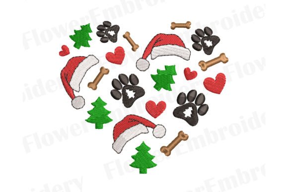Review: Christmas Dog Embroidery Design for Craft Fairs