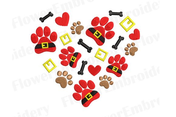 Review: Christmas Dog Machine Embroidery Design
