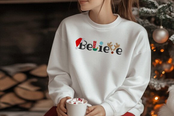 Review: Christmas Symbol Believe Embroidery for Merch