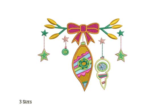 Review: Festive Ornaments and Bow Embroidery