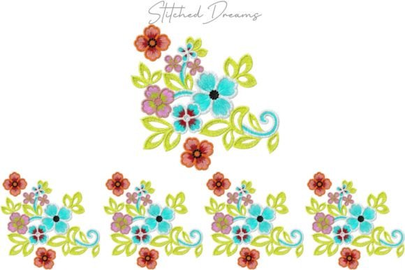 Review: Floral Fantasy Embroidery Borders for Gifts