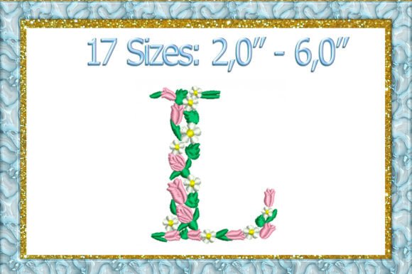 Review: Letter L Monogram Embroidery for Craft Fairs