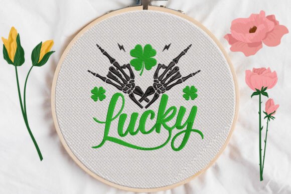 Review: Patrick s Day Shamrock Lucky Embroidery