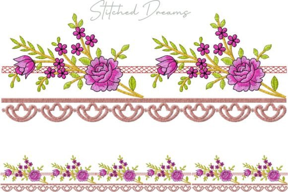Reviewing Floral Elegance Embroidery Borders for Gifts
