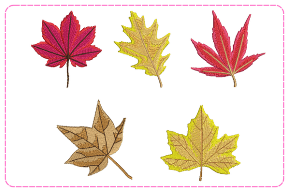 Reviewing Leaf Embroidery Designs for Custom Gifts