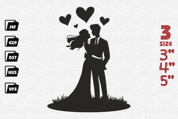 Reviewing Romantic Couple Embroidery for Custom Gifts