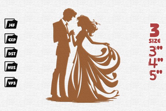 Reviewing Romantic Pair Embroidery for Custom Gifts