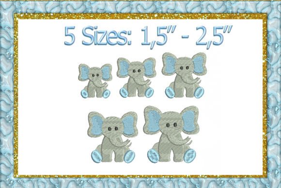 Reviewing the Mini Elephant Machine Embroidery Design