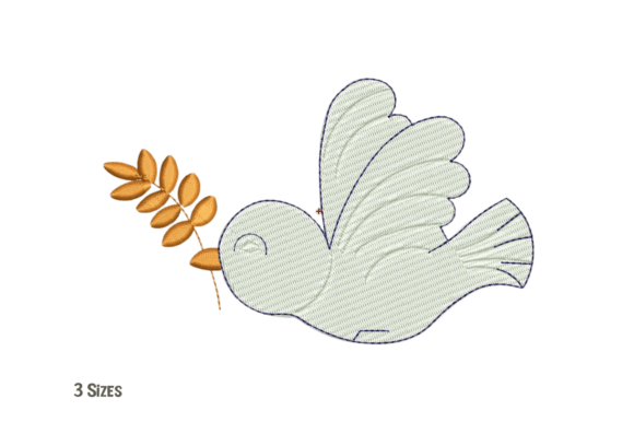 Reviewing the Peace Dove Machine Embroidery Design