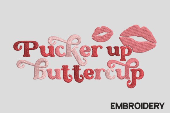 Reviewing Valentine Pucker Up Butter Embroidery for Boutiques